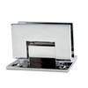 MONT HARD Chrome Shower Hinge - Square Full Back Plate,