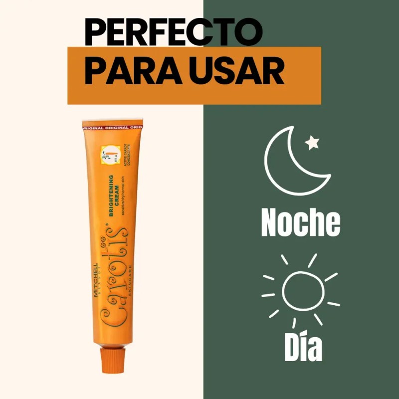 Crema Facial Carotis Hidratante con Zanahoria para Piel Sensible y