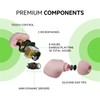 Belkin SOUNDFORM Play Fully Wireless Earbuds, Bluetooth 5.2, 6mm Drivers,