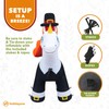 Holidayana Thanksgiving Inflatables 5ft Turkey & Pilgrim Unicorn. Large Fall