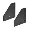 sourcing map L Shape Outside Joining Plate, 60mm x 60mm