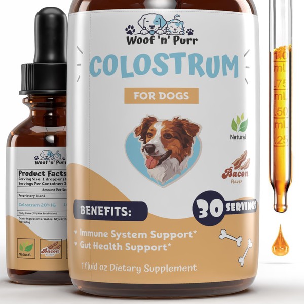 Woof 'n' Purr Colostrum for Dogs - Dog Colostrum -
