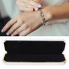 LED Lighted Jewelry Gift Box Rings Bracelet Tray Display Storage