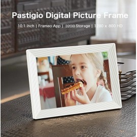 Pastigio Frameo WiFi Digital Picture Frame, Birthday Gifts for Women,10.1 Inch 32G Memory