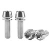 Wanyifa Titanium Ti M6 x 20mm Hex Socket Screws with