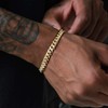 Cuban Bracelet for Men Curb Bracelet Women Gold Chain Bracelet
