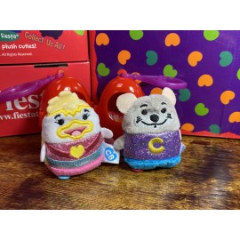 Fiesta Chuck E. Cheese & Helen Henny Cutie Beans (Series 2) by Fiesta, Brand New