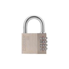 ZARKER ザーカー 4桁ダイヤル式ロック南京錠 体育館、スポーツ、学校、倉庫、工具箱、ケース、柵、保管、再設定可能ロック-好きな番号の設定が簡単に可能 X70