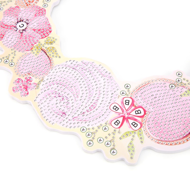 DIY Rhinestones Painting Garland Pattern Crystal Embroidery Picture Decoration KitDZ606