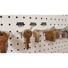 Husky B02 B02. Replacement  keys for Husky tool box. Key code B02, Home Depot toolboxes.