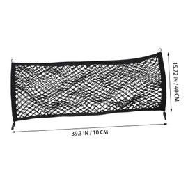 FUNOMOCYA Car Trunk Storage Net Cargo Net for Truck Automotive Rear Cargo Mesh Organizer Car Trunk Storage Bag