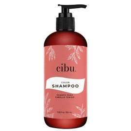CIBU Color Shampoo 30011 For Dry, Color-Treated Hair - Gently Cleanses, Hydrates And Strengthens - Revitalize Hair and Scalp - Refreshing Scent - 11.83oz