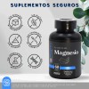 Glicinato Magnesio Momosie Cápsulas 500 Alta Absorción Biodisponibilidad Bienestar Relajación