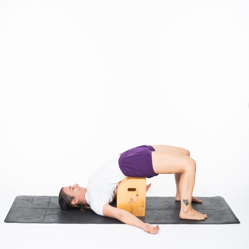 Yogikuti Viparit Karni Box by Yogikuti – Wooden Yoga Prop