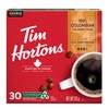 Tim Hortons Colombian Coffee, Single Serve Keurig K-Cup Pods, Dark