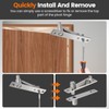 Pivot Hinge, Stainless Steel Hidden Door Pivot Hinge System, 180