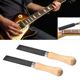 2 Pcs Guitar Ukulele Nut File Replacement Nut Saddle Slot Filing Repair Tools Guitar Nut Slotting Files Guitar Part