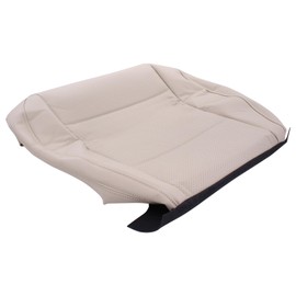 NewYall Tan Perforated Leather Front Driver Seat Bottom Cushion Cover for Subaru Outback Legacy 2015-2019