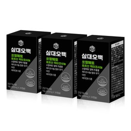three to five hundred Samdae 500 Saw Palmetto Loric Acid Octacosanol 600mgx30 Capsules 3 Boxes / 삼대오백 쏘팔메토 로르산 옥타코사놀 600mgx30캡슐 3박스