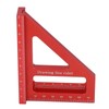 3D Multi Angle Measuring Ruler 45 90 Degree Aluminum Alloy