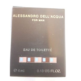 Alessandro Dell' Acqua for Men Eau De Toilette 0.13 Oz Mini