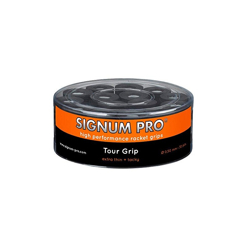Signum Tour Grip Overgrip 0256000011001600 30, Black