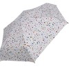 Bisetti Pocket Umbrella Piedras Stones Mini 5 Section, White