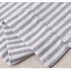 Annlaite Stripes Textured Drapes Stripe Pattern Valance Curtains Light Reducing