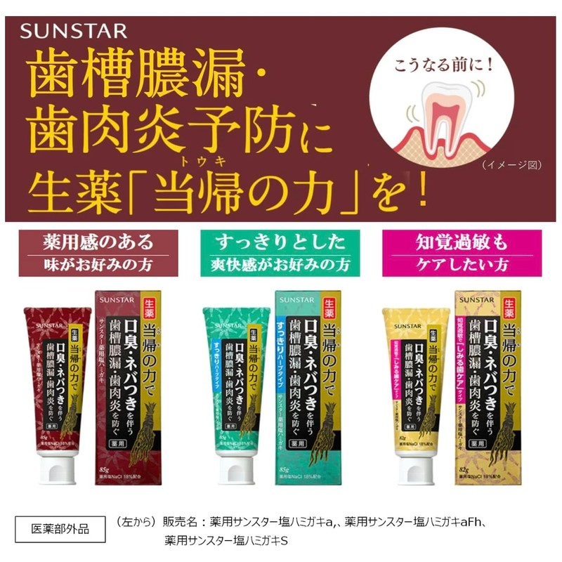 [Bulk Purchase] Sunstar Power Sensitive Sensitive Teeth Care Type Medicated