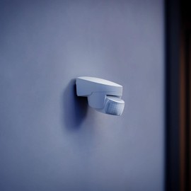 Steinel Motion Sensor is 2140 Eco White, Max. 14 m Range, 140° Detection, for Max. 250 W LED, Motion Sensor for Outdoor and Indoor Use