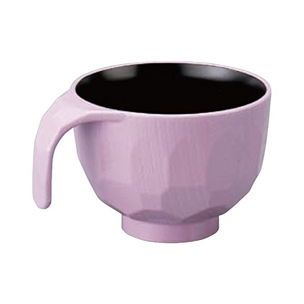 Lunar Eclipses: 福井kurahuto Cup Hand Lacquerware tottexi- Honeycomb Purple Inner