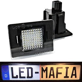 LED License Plate Lighting Module E-Mark Plug & Play 6000 K 3b