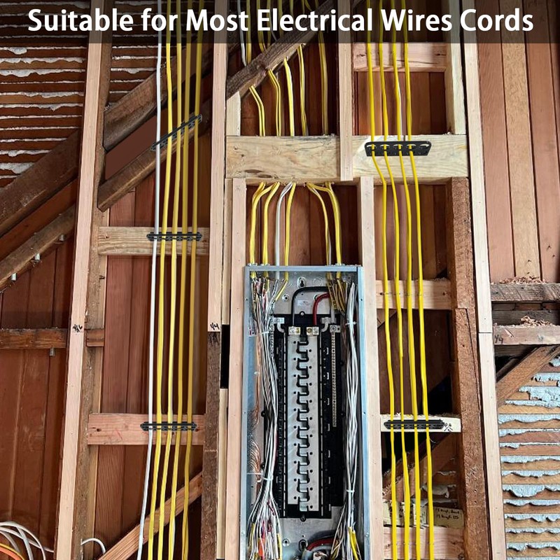 100Pack Cable Chase Wire Bracket, Cable Support Wire Bracket Holder