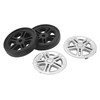 4Pcs Luggage Swivel Wheels Lightweight Flame Retardant Heat Insulation Suitcase