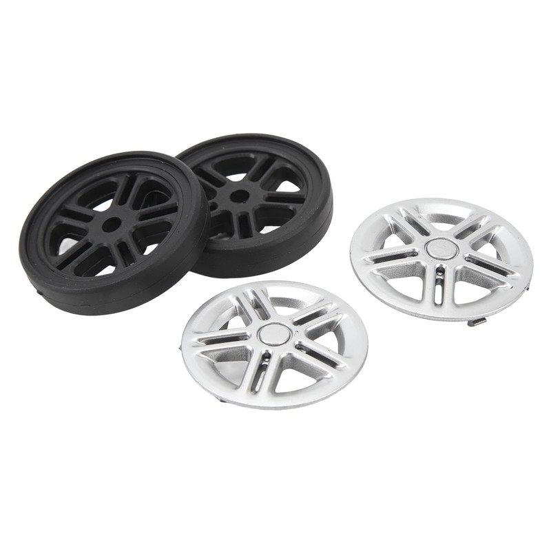 4Pcs Luggage Swivel Wheels Lightweight Flame Retardant Heat Insulation Suitcase
