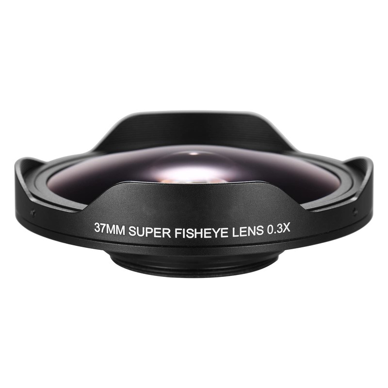 Andoer 37MM 0.3X Ultra Wide Angle Fisheye Lens with Lens