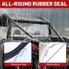 StarknightMT RZR Rear Windshield Vented Window Compatible with Polaris 2024+