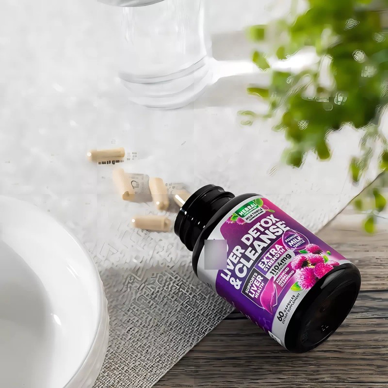 Health Nutrition Naturals Liver Cleanse 1104mg Reparacion Y Desintoxicacion 60