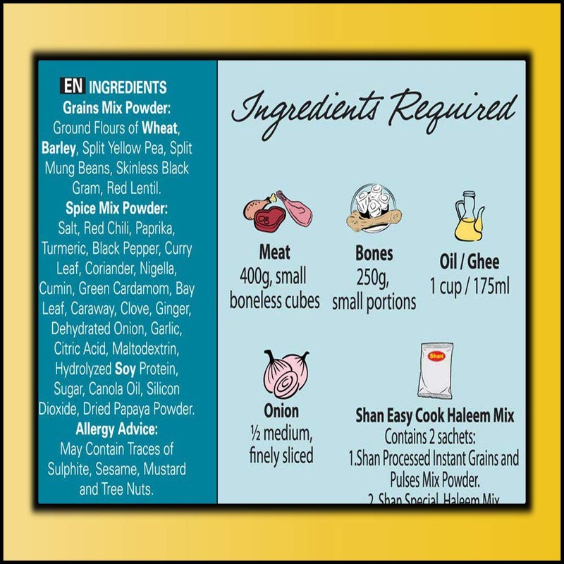 Shan Easy Cook Haleem Recipe Mix 10.5 oz (300g) -