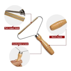 Anti Pilling Shaving Set 1 Comb Cashmere and 2 Pack Hand Brush Anti Bristle Combination for Cashmere Sweater Clothes Tool Dumpling Removal Clothes