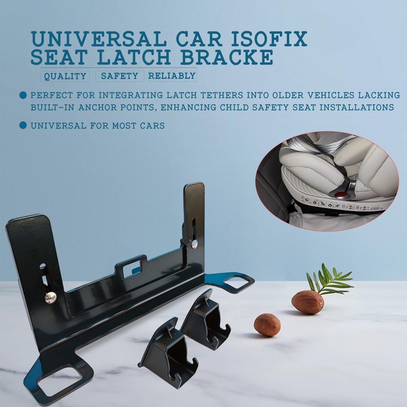 Universal Car ISOFIX Seat Latch Bracke,Child Seat anchorages for Infant