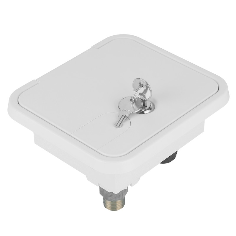 RV Water Inlet SquareShape with Cigar Lighter Pressure Filling Port