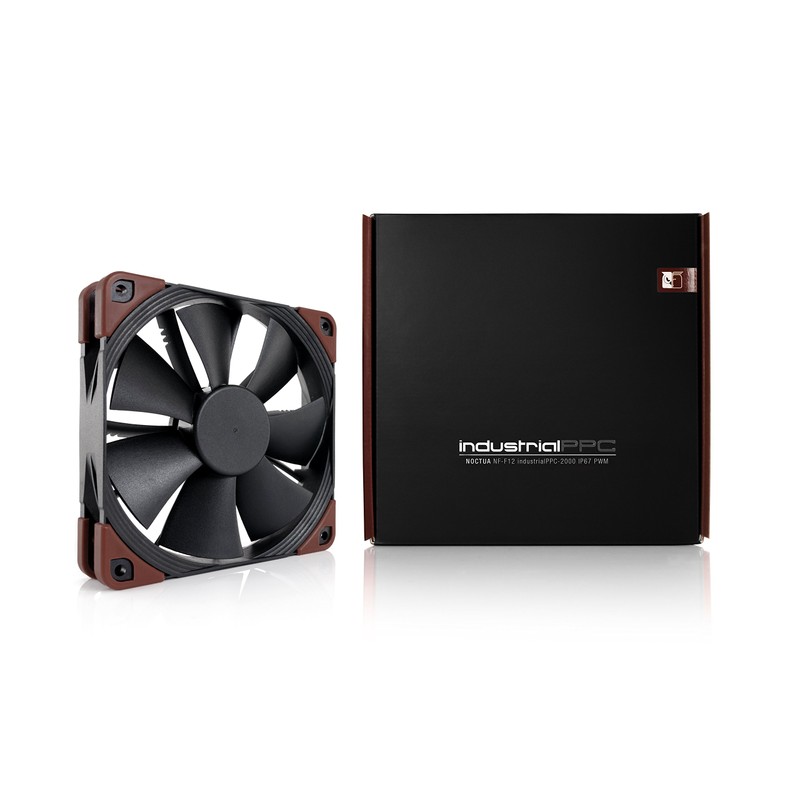 noctua NF-F12 iPPC-24V-2000 IP67 PWM, Heavy Duty Cooling Fan, 4-Pin,