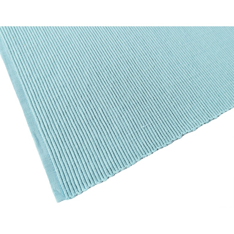 100% Cotton Ribbed Placemats - Set of 4-13 x 19