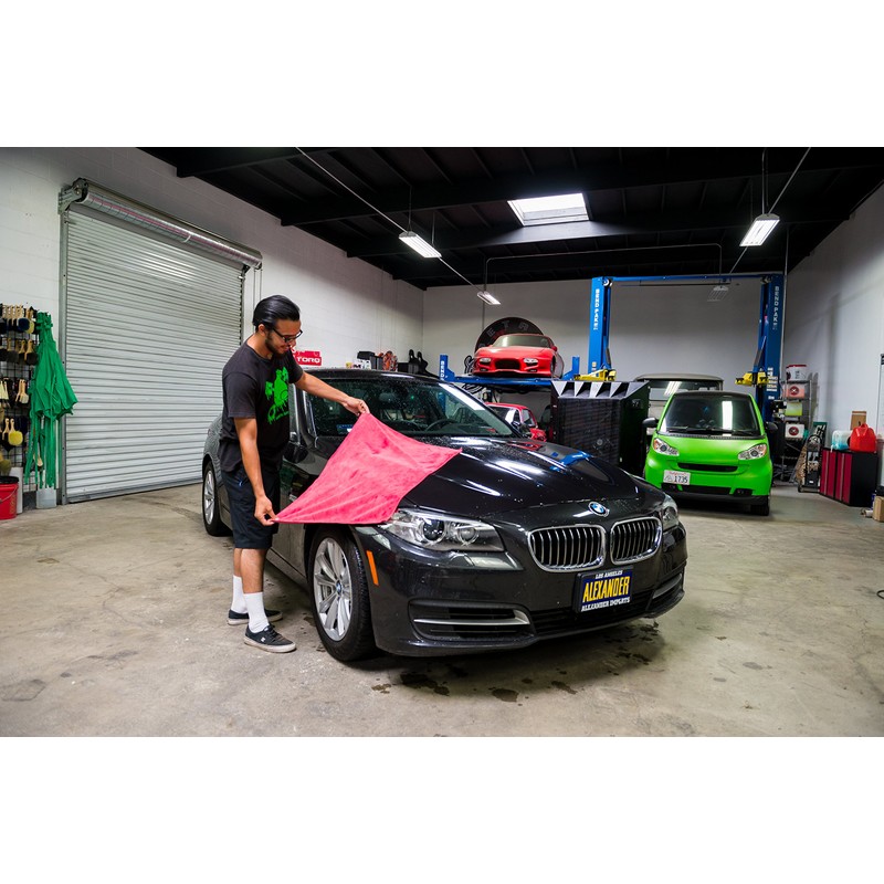 Chemical Guys MIC_723 Microfiber Towel (Red, 25" x 36"")