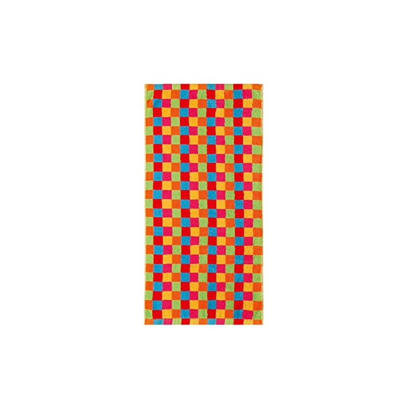 Cawö Life Style Hand Towel with Checked Pattern Duschtuch 70x140