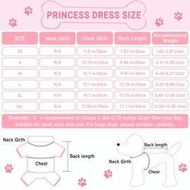 Dog Dresses, Fashion Pet Dog Clothes, Striped Mesh Puppy Dogs Princess Dresses (Pink/Blue/Denim(3pack), XX-Large)