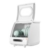 WUSILILU 1200W Portable Countertop Dishwasher, High-Temperature Water+Darts Rotary Spray Compact
