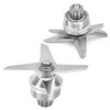 Stainless Steel Widen 6 Leaf Blade Juicer Blade Assembly Replacement