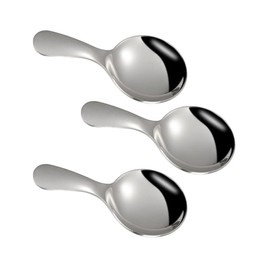 Stainless Steel Short Handle Spoons 3 PCS